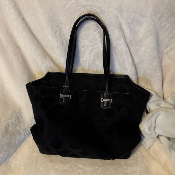 Coach Handbags - Coach Black Tote Bag